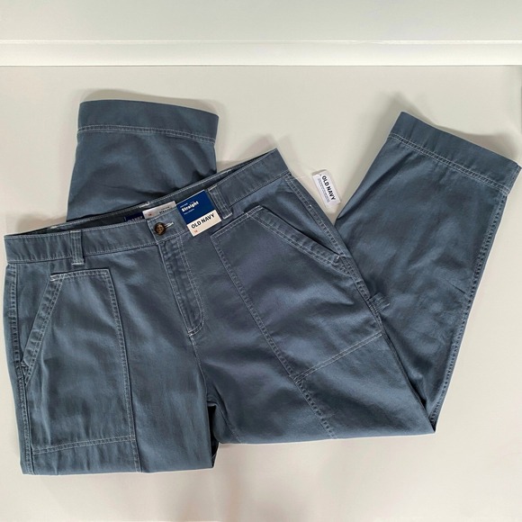 NWT Utilitarian Chic High Rise Straight Leg Carpenter Utility Pants 18 Y2K Chic - Picture 4 of 8